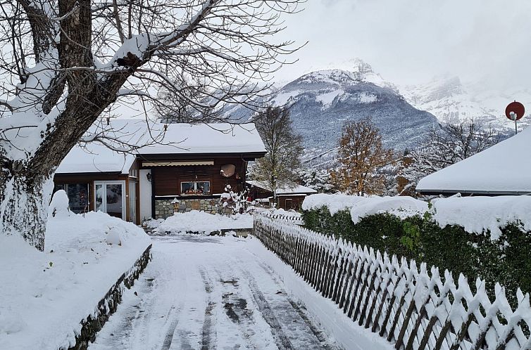 Appartement Chalet Haus (bei Einfahrt grosser Nussbaum )
