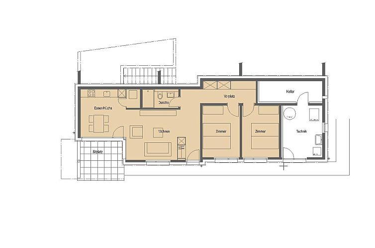 Appartement Huwetz EG Süd