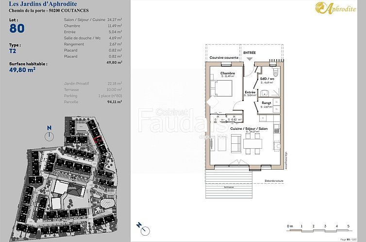 Geschakelde woning in Coutances