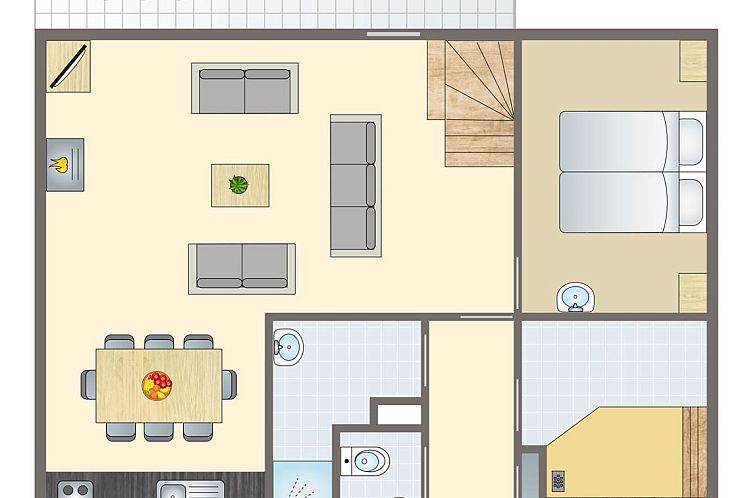 Aelderholt 6-persoons bungalow 6CE in Aalden, Drenthe met ruime tuin en terras.