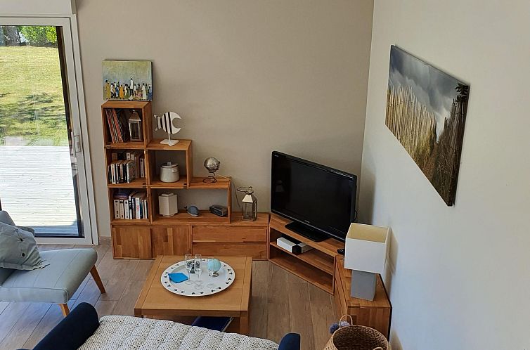 Vakantiehuis Charmantes Holzhaus in einer grünen Umgebung