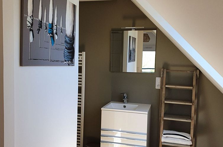 Vakantiehuis Charmantes Holzhaus in einer grünen Umgebung