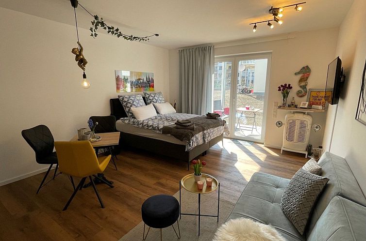 Appartement Schöne Ferienwohnung in Bremen-Ost mit Terrasse