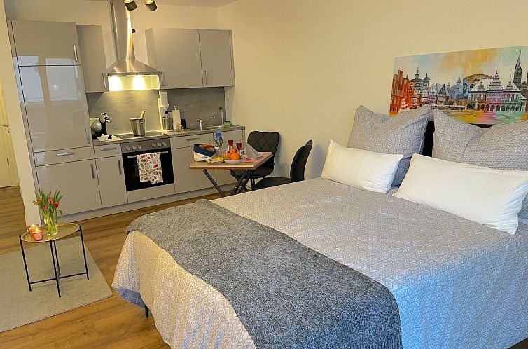 Appartement Schöne Ferienwohnung in Bremen-Ost mit Terrasse