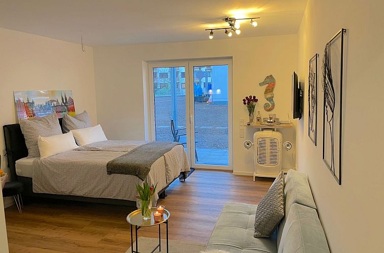 Appartement Schöne Ferienwohnung in Bremen-Ost mit Terrasse