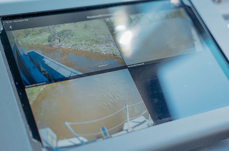 Vakantiehuis Floating Home-Hausboot in Merzig liegend