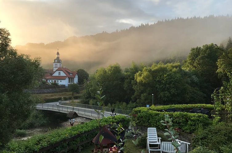 Enjoy breathtaking views from Holiday Home in Neuwerk, Stadt Oberharz am Brocken, surrounded by the misty forests of Saxony-Anhalt.