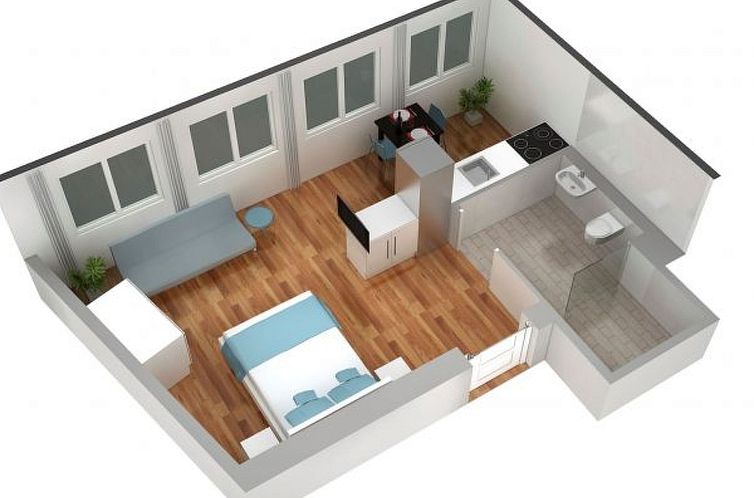 Appartement BS Picasso IV - Marktplatz HITrental Apartment