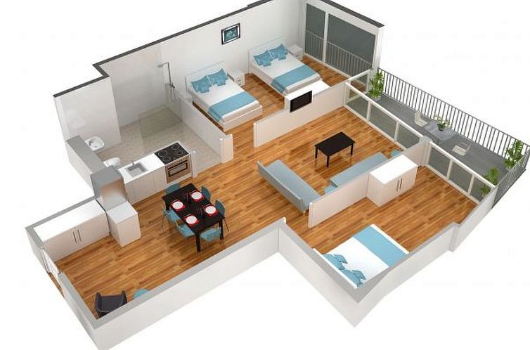 Appartement BS Miró II - Marktplatz HITrental Apartment