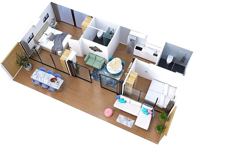 Chalet in Willemstad