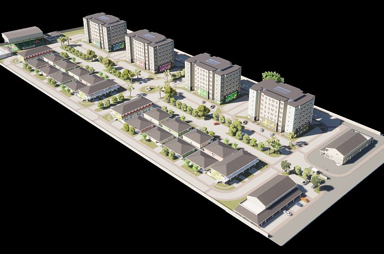 Geschakelde woning in Oranjestad