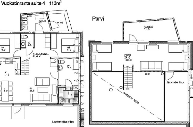 Vakantiehuis Vuokatinranta suite 4 c
