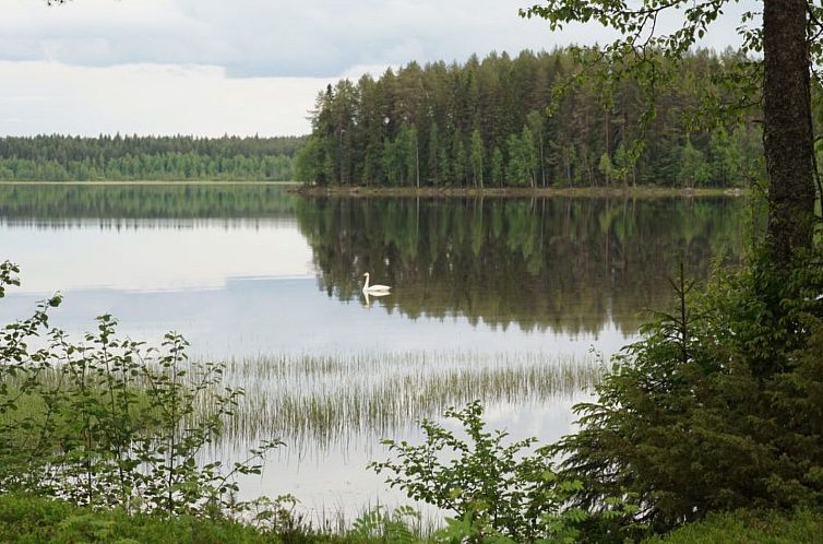 Vakantiehuis Ferienvilla mit Sauna und Garten am See