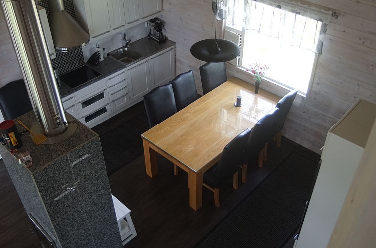 Vakantiehuis Ferienvilla mit Sauna und Garten am See
