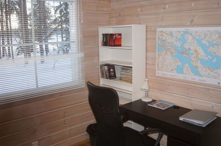 Vakantiehuis Ferienvilla mit Sauna und Garten am See