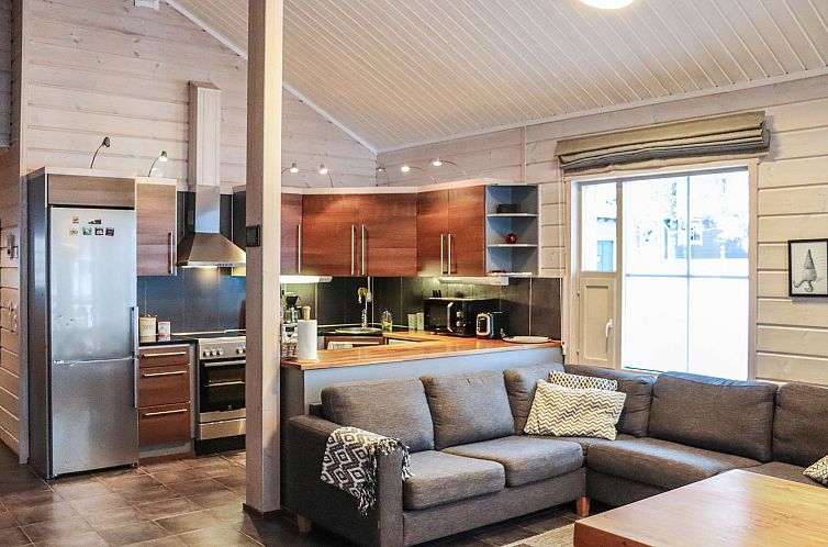 Vakantiehuis Aurinko-saaga 2 paritalo lasiterassihuon