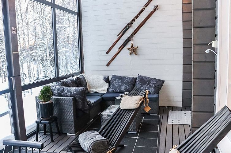 Vakantiehuis Aurinko-saaga 2 paritalo lasiterassihuon