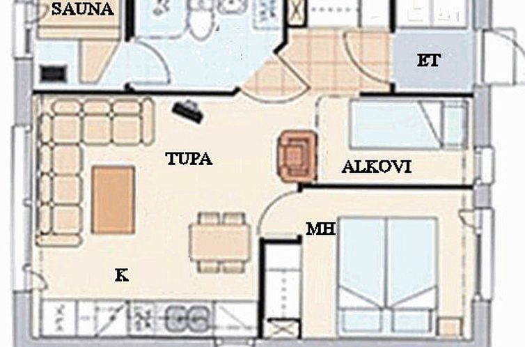 Vakantiehuis Outapailakka j 7