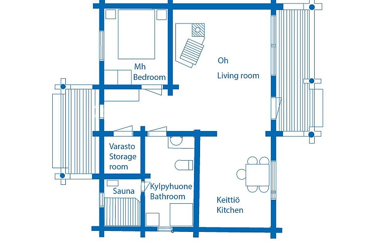 Vakantiehuis Villa tsahkal