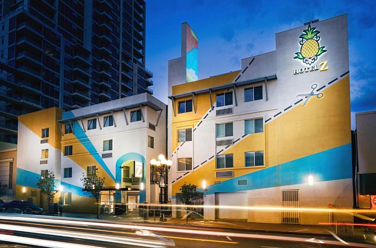 Verblijf 228260202 - Vakantie appartement Californië - Staypineapple, Hotel Z, Gaslamp San Diego