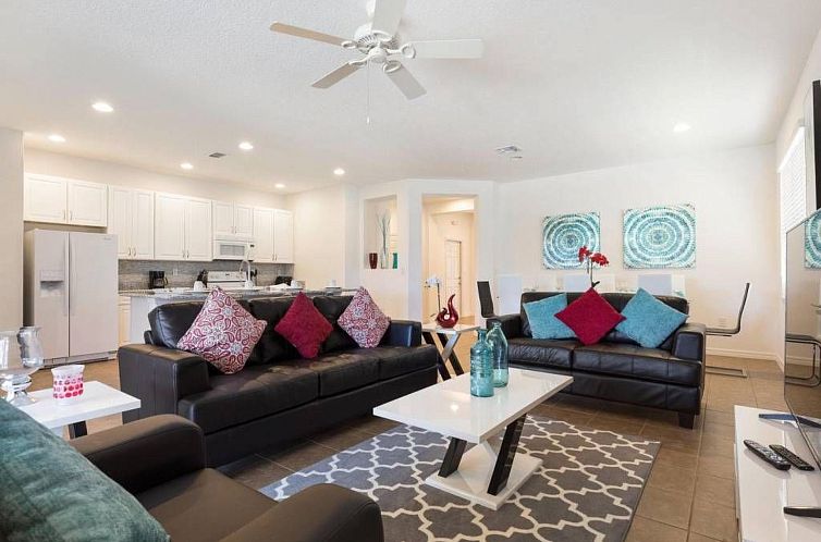 Vakantiehuis Haus in Davenport mit privatem Pool und Blick a