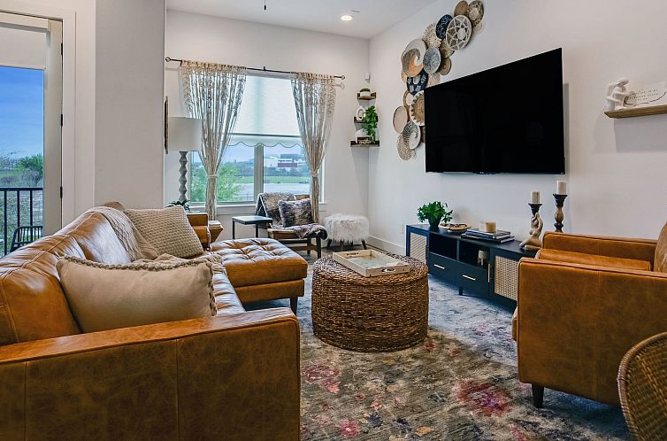 Vakantiehuis H-Town Trendy Retreat mit atemberaubendem Skyli