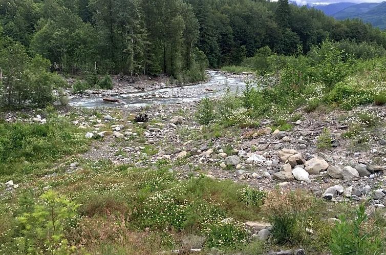Vakantiehuis Hütte im Landhausstil mit Whirlpool und hausti