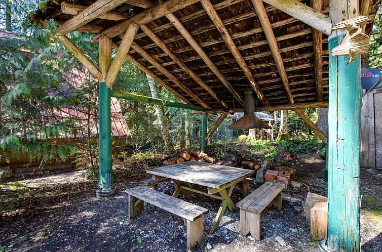 Vakantiehuis Traditionelles Ski-Chalet, Haustiere OK, Whirlp