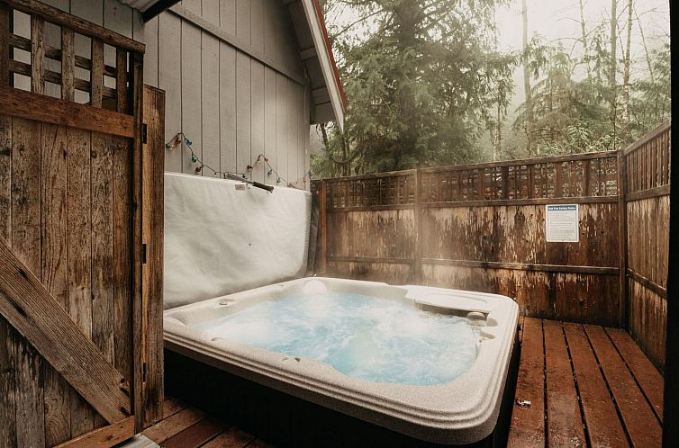 Vakantiehuis Eine Hütte mit Hot Tub, Haustiere erlaubt, Gen