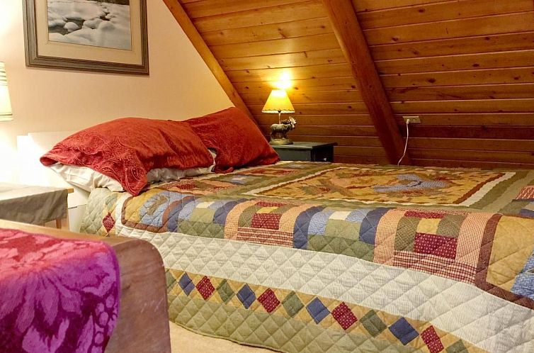 Vakantiehuis Echte Blockhütte mit Wi-Fi und haustierfreundl