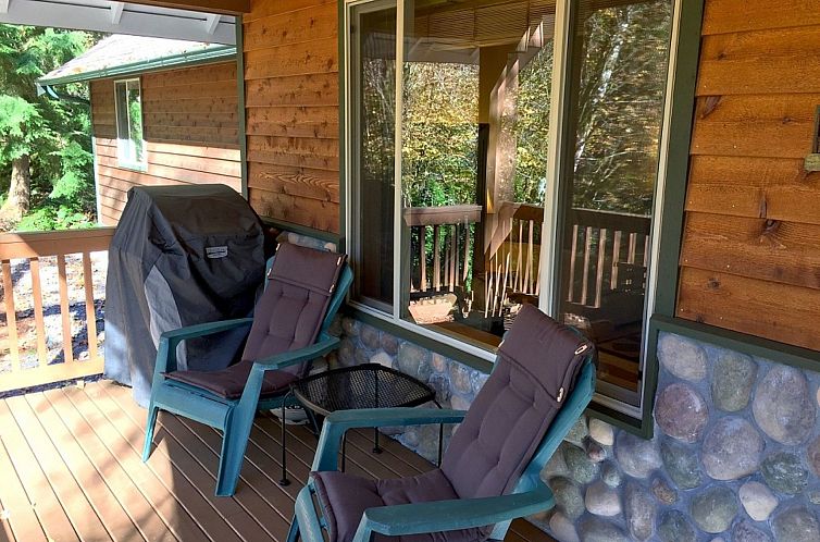 Vakantiehuis Moderne Hütte mit Whirlpool, Haustieren OK und