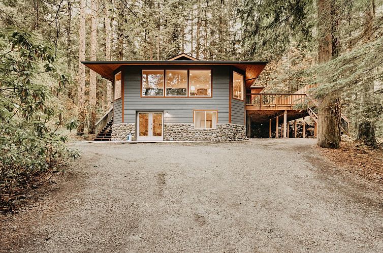 Vakantiehuis Familientraumkabine mit Whirlpool, Sauna und WI