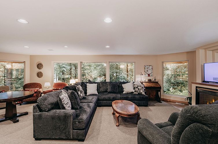 Vakantiehuis Familientraumkabine mit Whirlpool, Sauna und WI