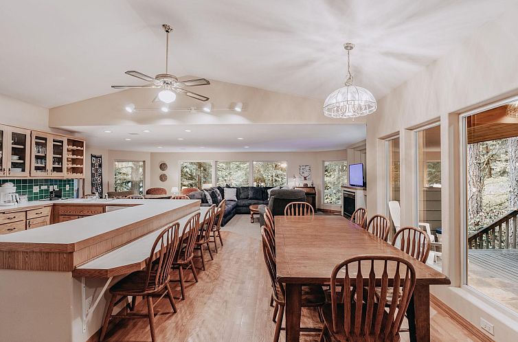 Vakantiehuis Familientraumkabine mit Whirlpool, Sauna und WI