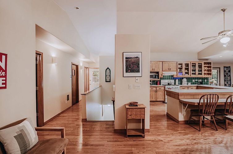 Vakantiehuis Familientraumkabine mit Whirlpool, Sauna und WI