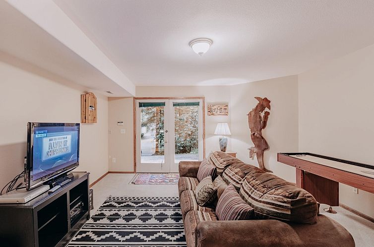 Vakantiehuis Familientraumkabine mit Whirlpool, Sauna und WI