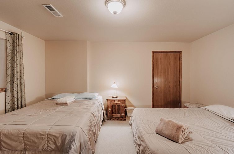 Vakantiehuis Familientraumkabine mit Whirlpool, Sauna und WI