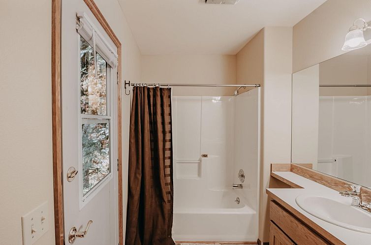 Vakantiehuis Familientraumkabine mit Whirlpool, Sauna und WI