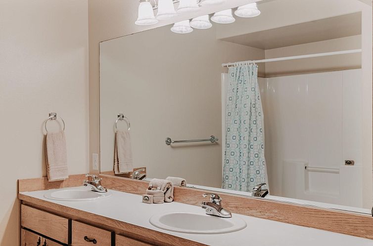 Vakantiehuis Familientraumkabine mit Whirlpool, Sauna und WI