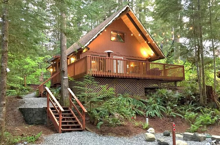 Unterkunft 26113237 - Ferienhaus Noordwesten - Vakantiehuis Gemütliche Hütte mit Whirlpool und haustierfr