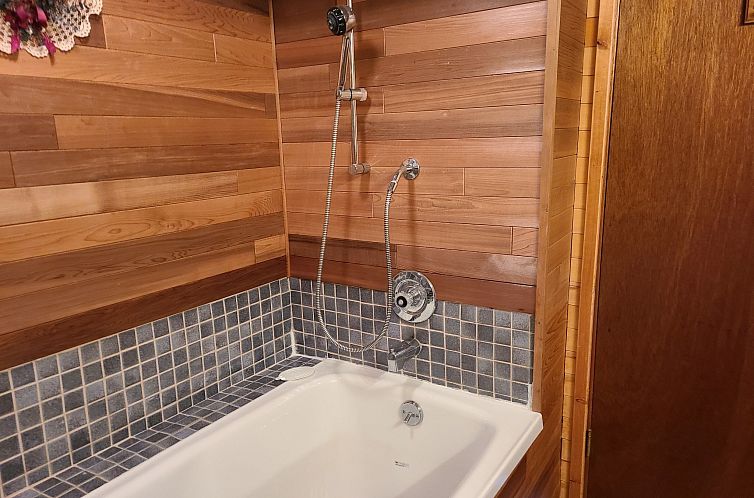 Vakantiehuis Blockhaus mit Kamin und Wi-