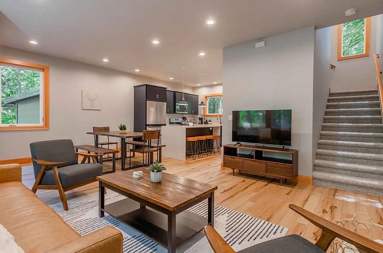 Vakantiehuis Hütte 15 mit Whirlpool, Wi-Fi, Haustiere erlau