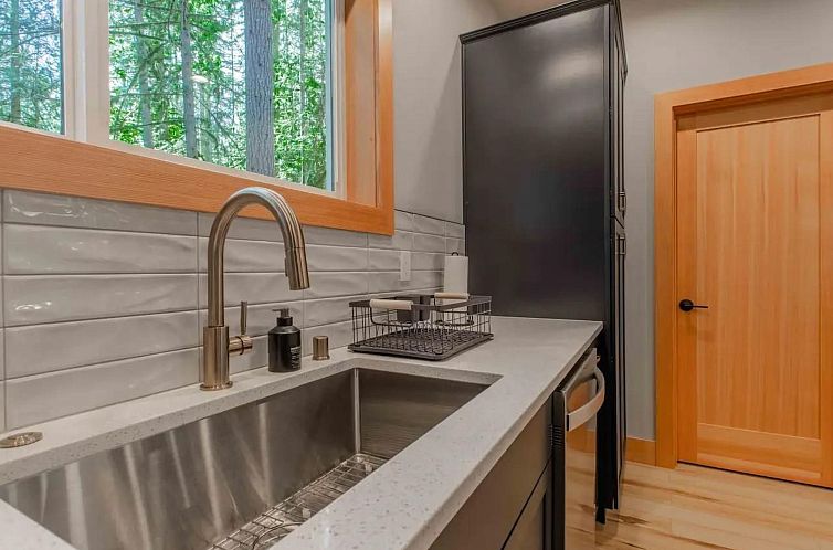 Vakantiehuis Hütte 15 mit Whirlpool, Wi-Fi, Haustiere erlau