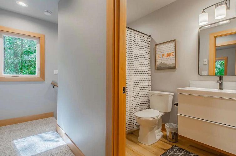 Vakantiehuis Hütte 15 mit Whirlpool, Wi-Fi, Haustiere erlau