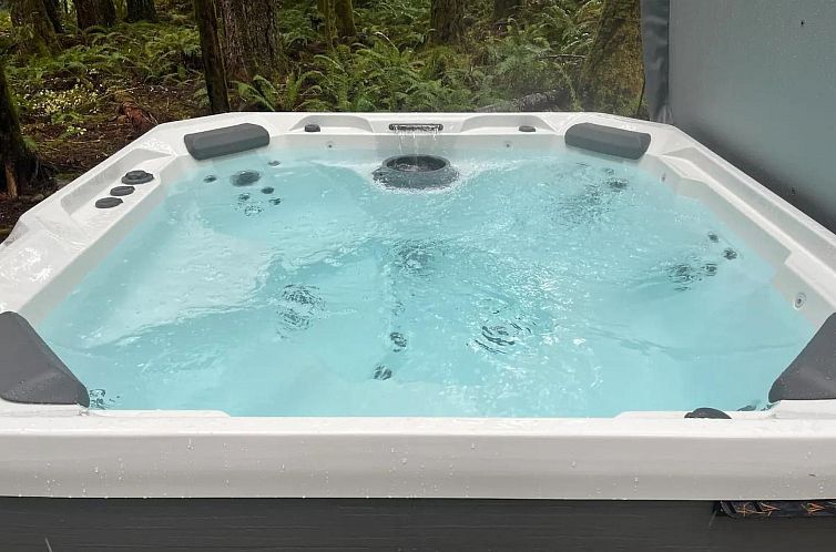 Vakantiehuis Hütte 15 mit Whirlpool, Wi-Fi, Haustiere erlau