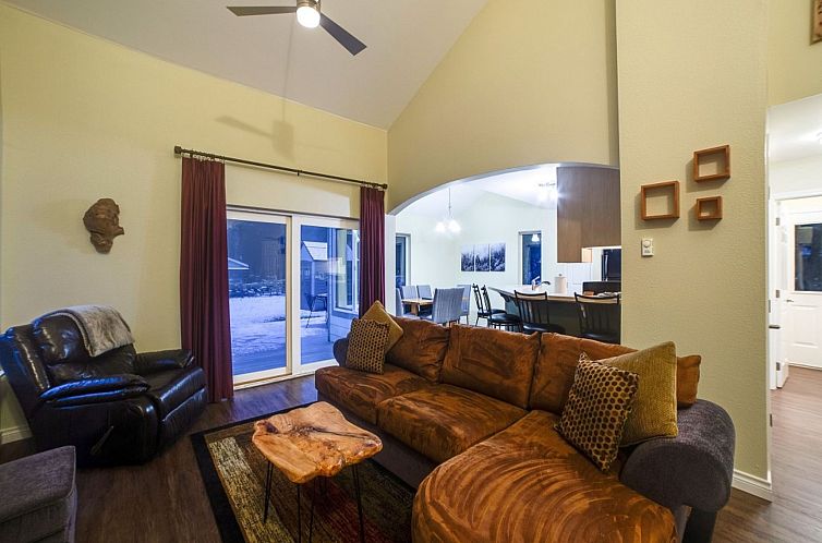 Vakantiehuis Luxus-Ferienhaus mit Whirlpool, Haustiere OK