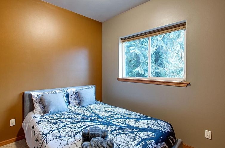 Vakantiehuis County Home Cabin mit Wi-Fi und Kamin