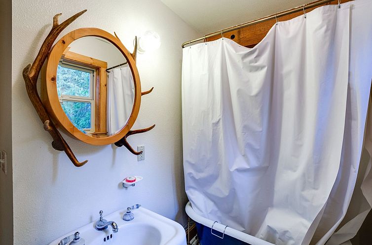 Vakantiehuis Gemütliche Hütte mit Whirlpool, Wi-Fi und Hau