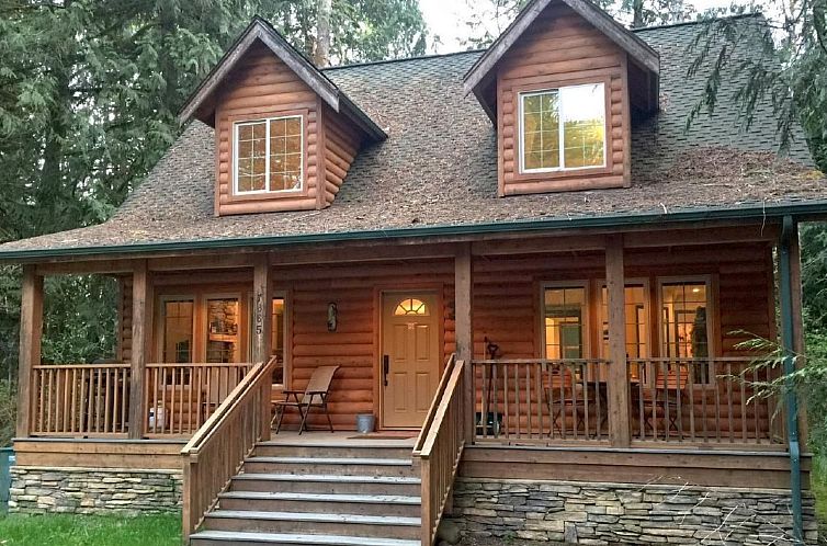 Vakantiehuis Gemütliche Hütte mit Whirlpool und haustierfr