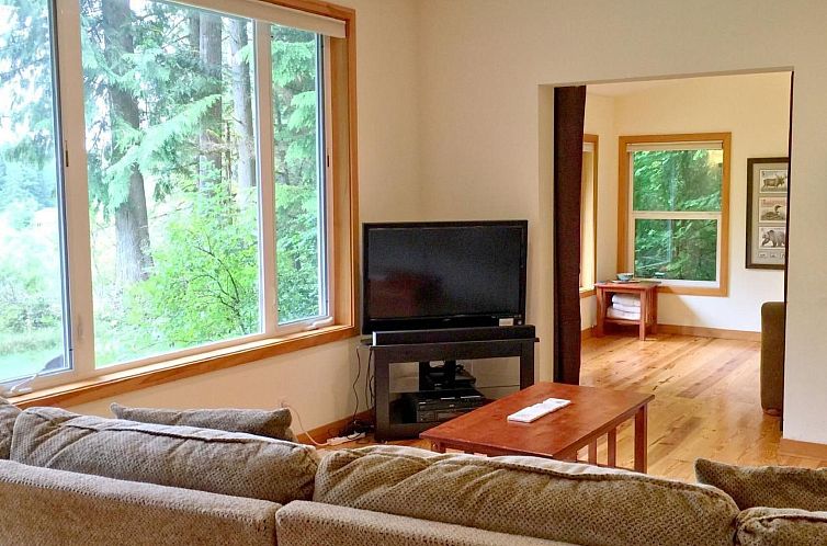 Vakantiehuis Riverside Cabin mit Whirlpool und haustierfreun